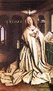 EYCK, Jan van Mary of the Annunciation oil painting reproduction